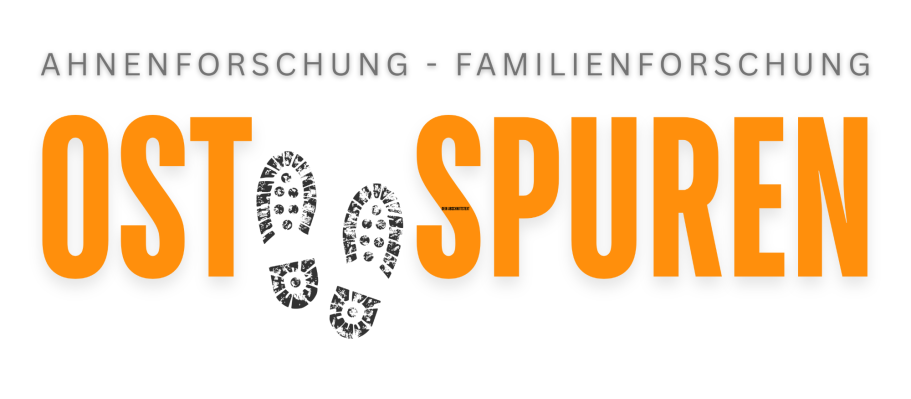 Ahnenforschung, Familienforschung und Genealogie in Ostpreußen, Westpreußen, Schlesien, Pommern und ehemaligen Ostgebieten. Ostspuren.